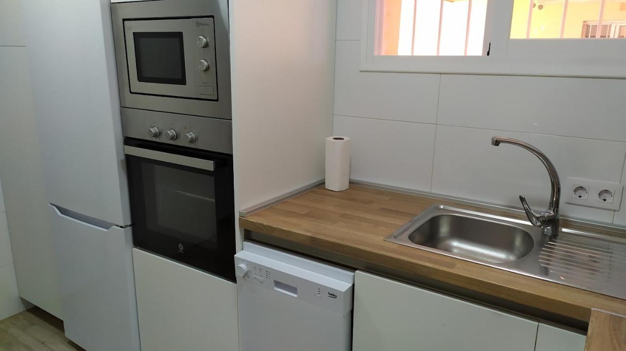 Coqueto Apartamento Con Terraza En La Playa Рокетас-де-Мар Экстерьер фото